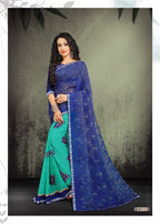 Haytee G Mail Vol-83 Heavy Dani Printed Saree Catalog Collection