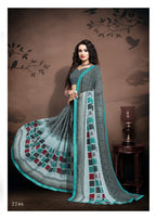 Haytee Fuzzy Bahar Vol-17 Heavy Dani Printed Saree Catalog Collection