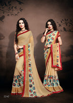 Haytee Fuzzy Bahar Vol-17 Heavy Dani Printed Saree Catalog Collection