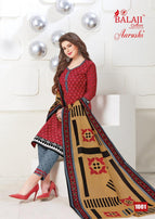 Balaji Cotton Aarushi Designer Cotton Dupatta Printed Catalog Collection