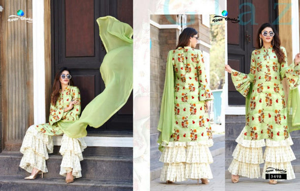 Your Choice Ding Dong Vol-10 Sharara Syle Salwar Kameez Catalog