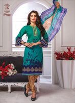 JK Glamour Vol-6 Printed Cotton Dress Material Catalog Collection