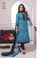 JK Glamour Vol-6 Printed Cotton Dress Material Catalog Collection