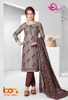 Devi Icon Vol-8 Printed Cotton Casual Running Wear Dress Material Catalog