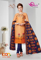 Devi Icon Vol-8 Printed Cotton Casual Running Wear Dress Material Catalog