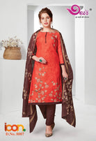 Devi Icon Vol-8 Printed Cotton Casual Running Wear Dress Material Catalog