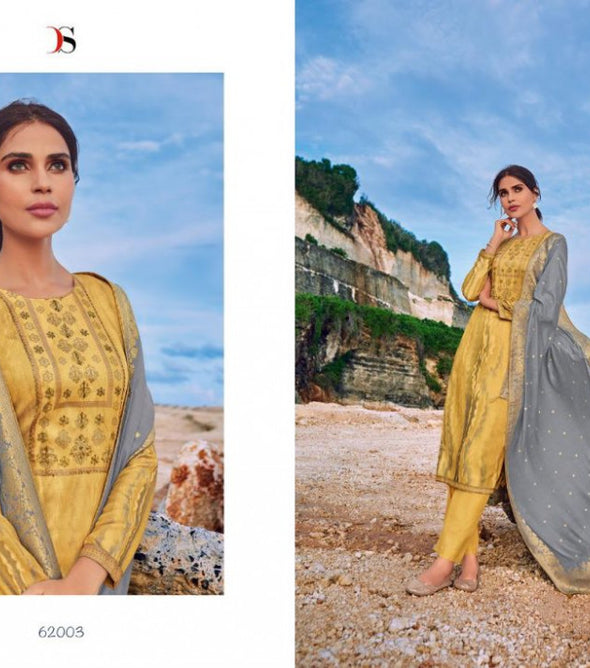 Deepsy Ahana Vol-2 Jam Cotton Digital Payment With Khat Handwork Suits Catalog