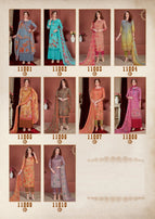 Gulzar Summer Collection Solid Cotton Dress Material Catalog Collection
