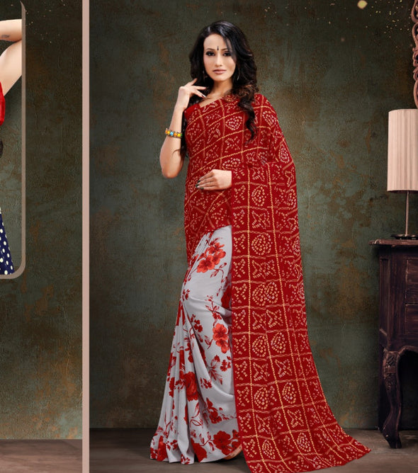 Kodas Halla Bol Vol-76 Heavy Renninal Printed Saree Catalog