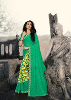 Kodas Golden Jhumke-20 Heavy Dani Printed With Border saree Catalog