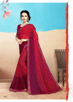 Kodas Take Off Fancy Chiffon Printed Saree Catalog Collection