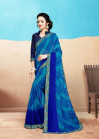 Kodas Take Off Fancy Chiffon Printed Saree Catalog Collection