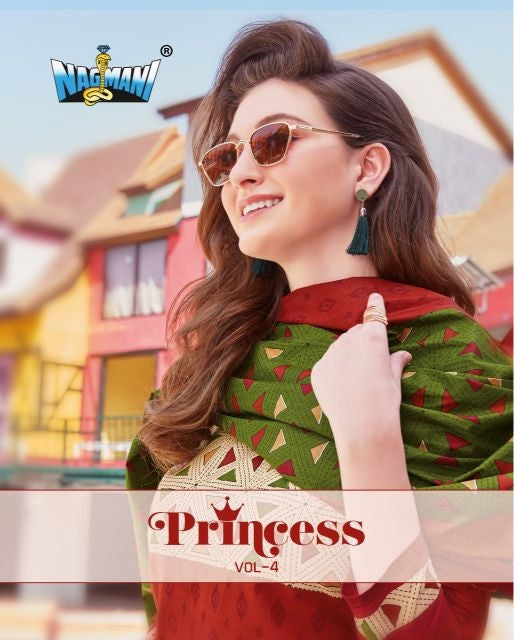 Nagmani Princess Vol-4 Printed Cotton Dress Material Catalog