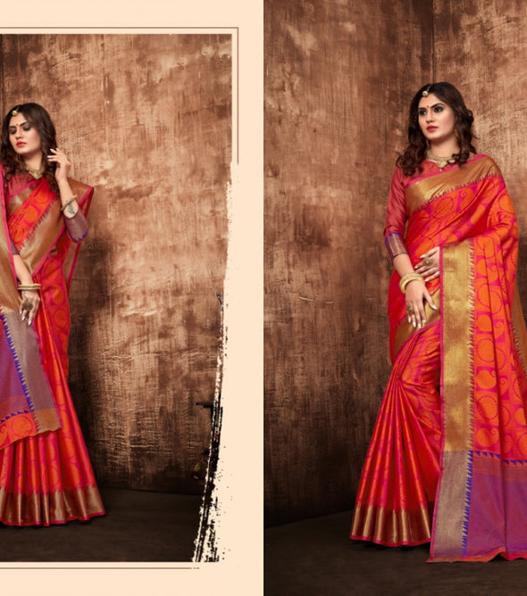 YNF Gajgamini Silk Tanchui Art Silk Saree Catalog Collection