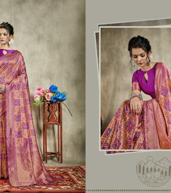 YNF Kalyan Silk Banarasi Art Silk Saree Catalog Collection