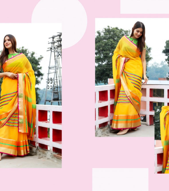 YNF Karagiri Silk Supernet Art Silk Saree Catalog Collection