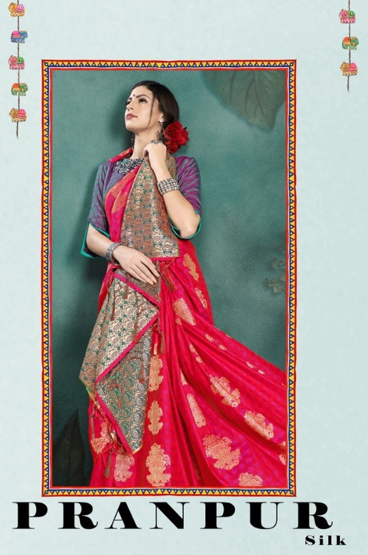 YNF Pranpur Silk Kanjivaram Art Silk Saree Catalog Collection