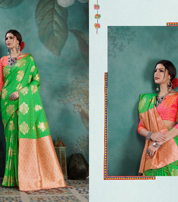 YNF Pranpur Silk Kanjivaram Art Silk Saree Catalog Collection