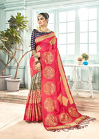 YNF Angaari Banarasi Art Silk Saree Catalog Collection