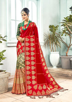 YNF Angaari Banarasi Art Silk Saree Catalog Collection
