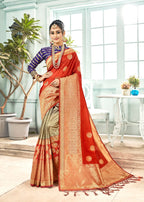 YNF Angaari Banarasi Art Silk Saree Catalog Collection