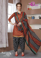 Devi Punjabi Kudi Vol-13 Untich Cotton Dress Material Catalog