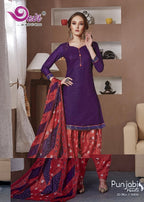 Devi Punjabi Kudi Vol-13 Untich Cotton Dress Material Catalog