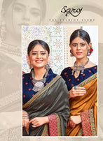 Saroj Tanya Vichitra Silk Saree Catalog