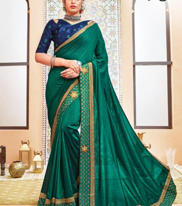 Saroj Tanya Vichitra Silk Saree Catalog