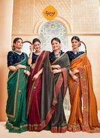 Saroj Tanya Vichitra Silk Saree Catalog