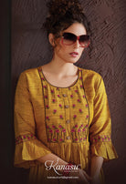 Kanasa Frooti Rayon With Embroidery Kurtis Catalog