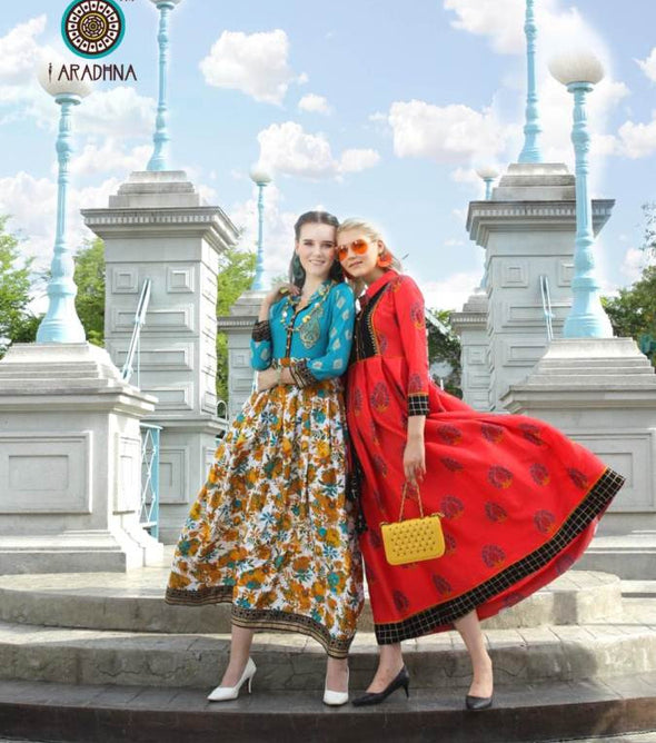 Aradhna Glamour Heavy Rayon with Ordinary Print Kurti Catalog