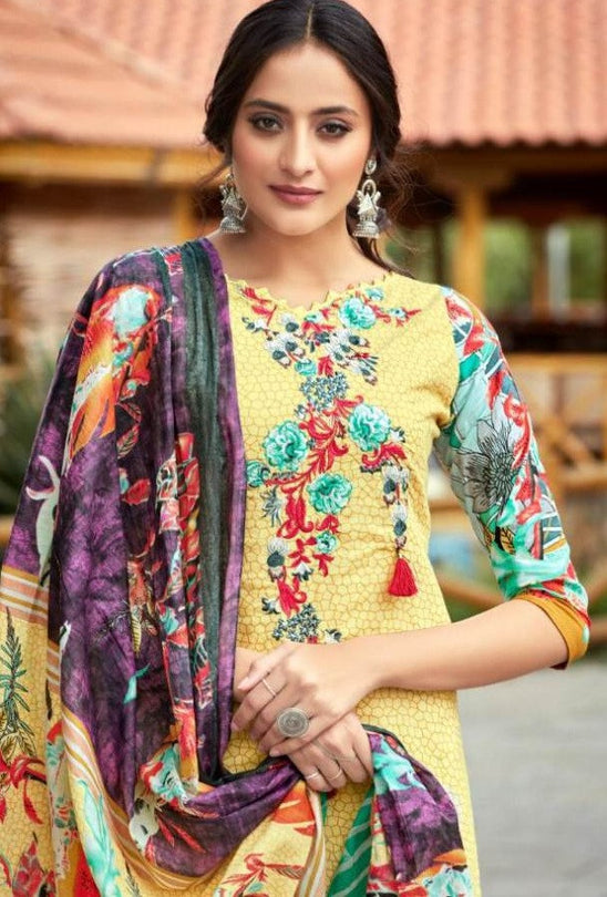 Cosmos Saadia Noor Lawn Collection Vol-2 Pure Lawn Cotton Suit Catalog
