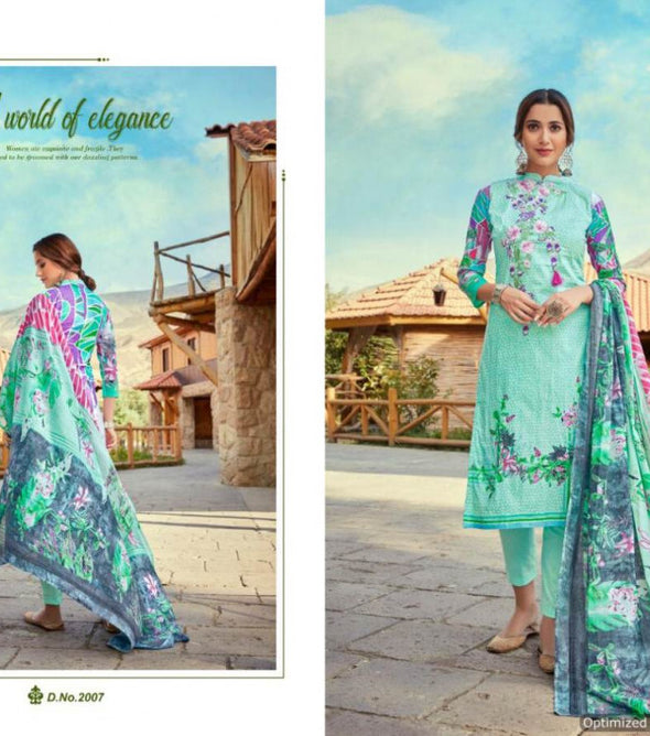 Cosmos Saadia Noor Lawn Collection Vol-2 Pure Lawn Cotton Suit Catalog