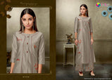 Sanskruti Mannam Silk Cotton Kurti With Bottom Catalog Collection
