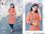 Kinti Nayra Handloom Cotton Printed Kurtis Catalog