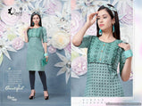 Kinti Nayra Handloom Cotton Printed Kurtis Catalog