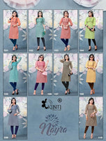 Kinti Nayra Handloom Cotton Printed Kurtis Catalog