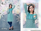 Kinti Nayra Handloom Cotton Printed Kurtis Catalog