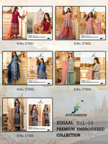 Juvi Fashion Eshaal Vol-10 Pakistani Style Salwar Suit Catalog
