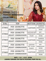 Juvi Fashion Eshaal Vol-10 Pakistani Style Salwar Suit Catalog