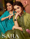 Alok Sara Pure Cambric Digital Style bandhani designer Print Suits