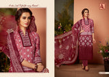 Alok Sara Pure Cambric Digital Style bandhani designer Print Suits
