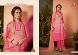 Alok Sara Pure Cambric Digital Style bandhani designer Print Suits