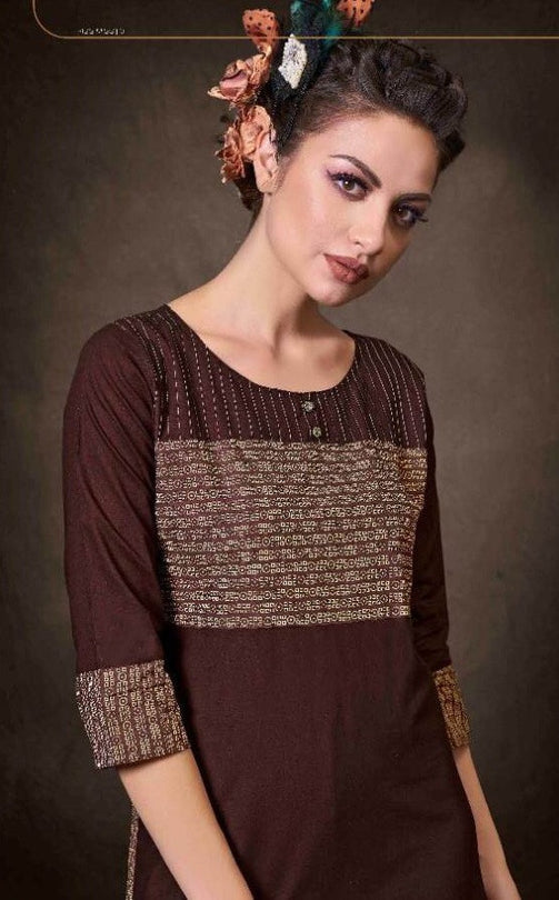 Kiss Miss Vol-9 Cotton Casual Kurtis Catalog