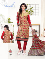 Manisha Dil Mange More Cotton Print Dress Catalog