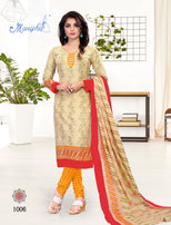 Manisha Dil Mange More Cotton Print Dress Catalog