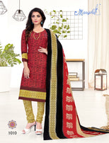 Manisha Dil Mange More Cotton Print Dress Catalog