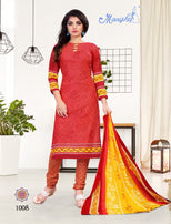 Manisha Dil Mange More Cotton Print Dress Catalog