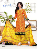 Manisha Dil Mange More Cotton Print Dress Catalog